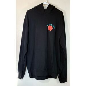 NWOT Sky High Farm NY By Wasted Collective Flower Hoodie Sweatshirt Unisex L